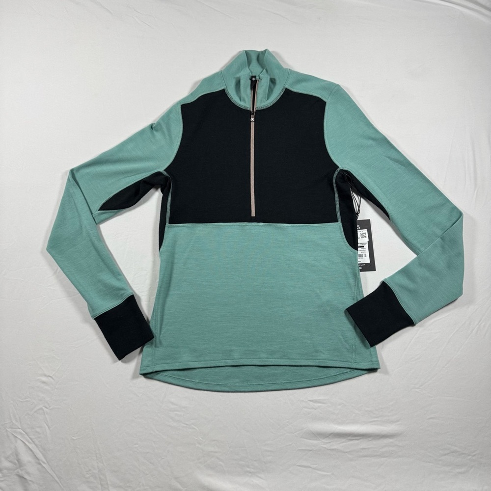 Backcountry Cedars RWS Merino Mid-Wt Baselayer 1/4-Zip Top Medium - Picture 4 of 8
